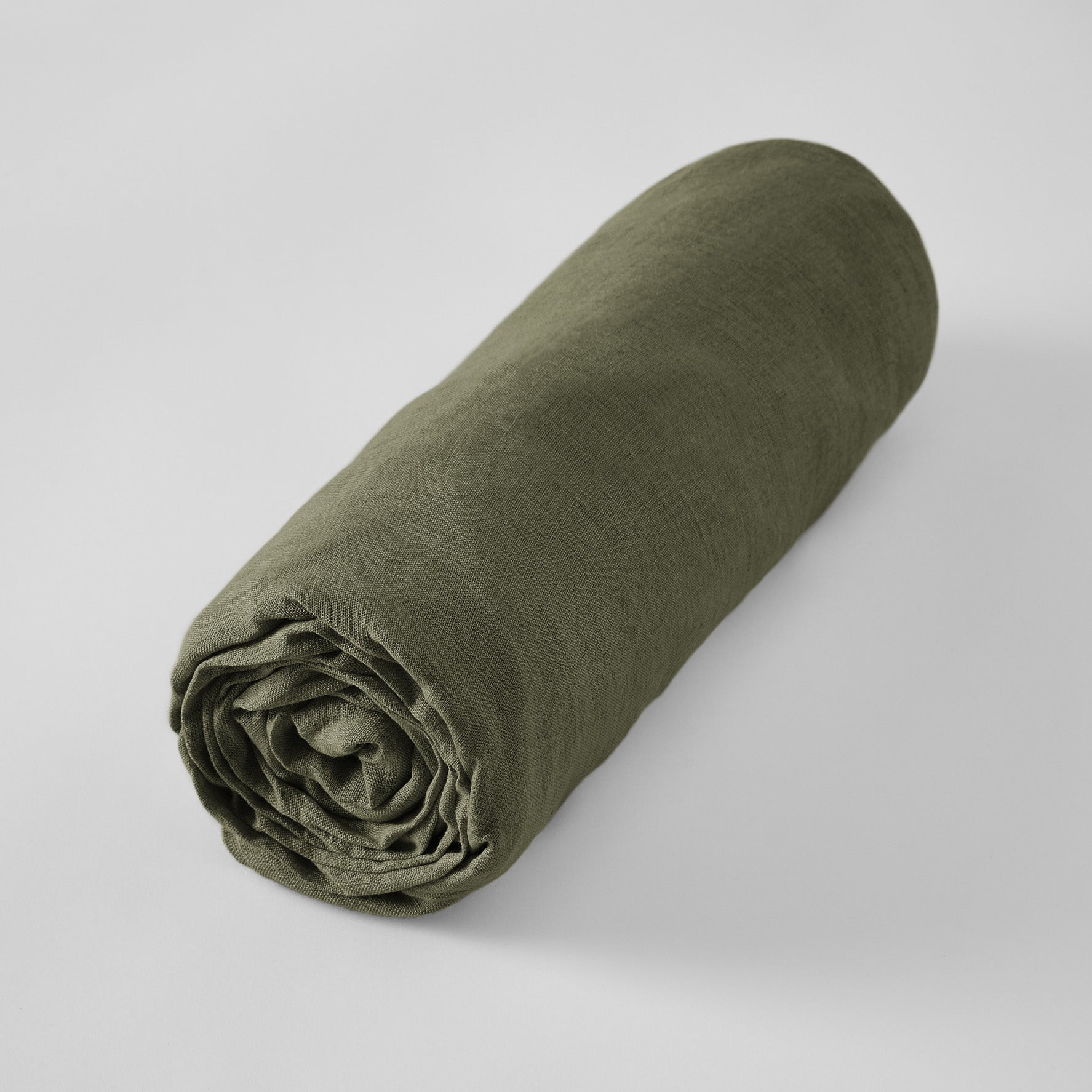 Fitted Sheet - Washed Linen - Soline - Thyme
