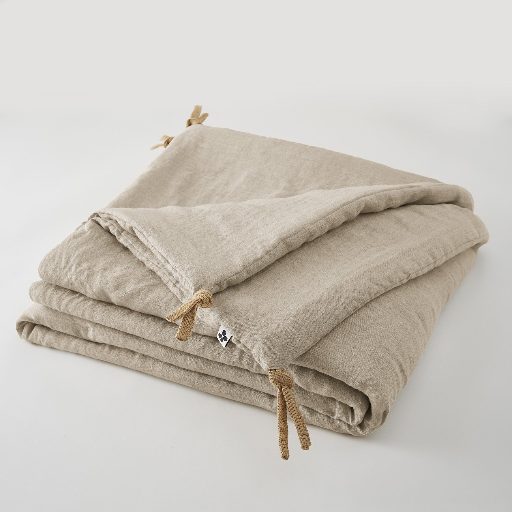 Bed End - Washed Linen - Soline - Sand