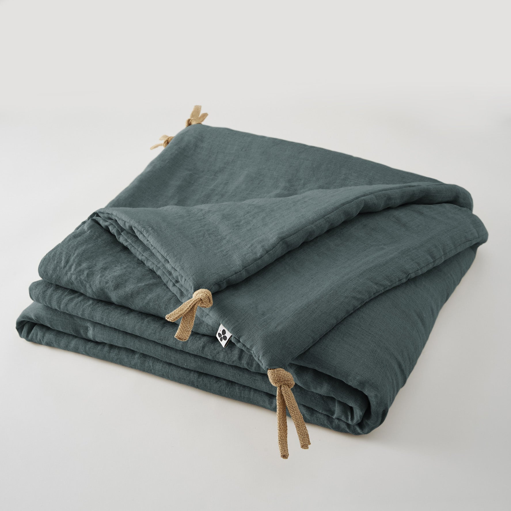 Bed End - Washed Linen - Soline - Slate