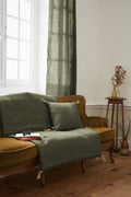 Bed End - Washed Linen - Soline - Thyme
