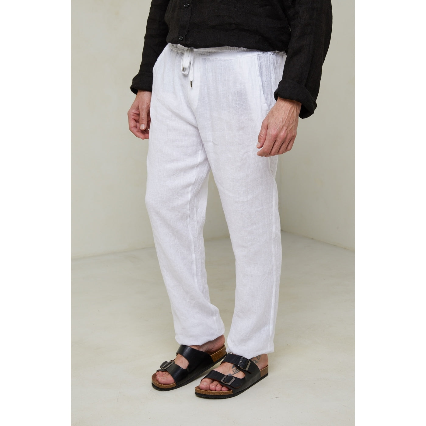 Pantalon - Blanc - Homme