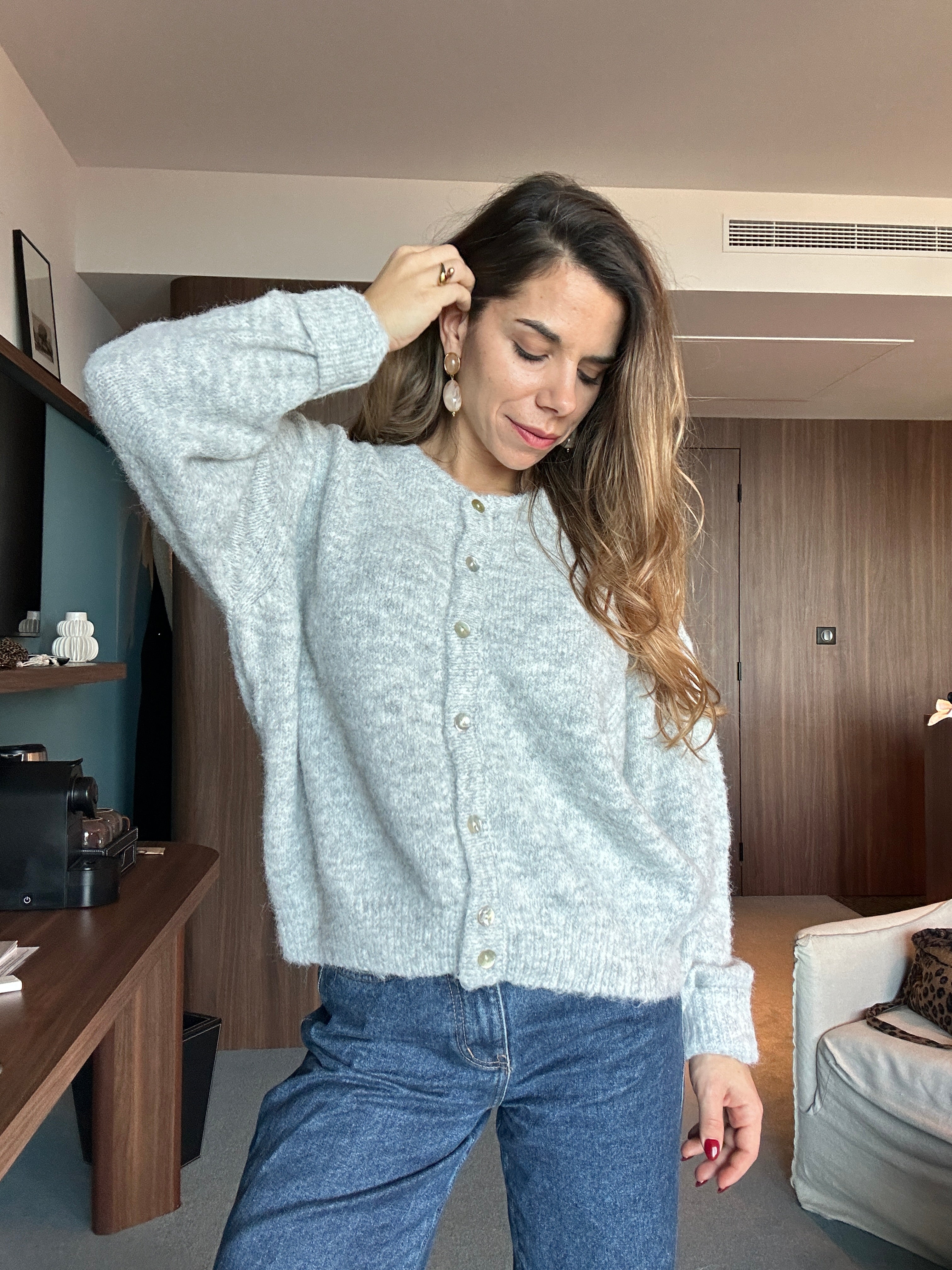 Light Gray Charlie Cardigan