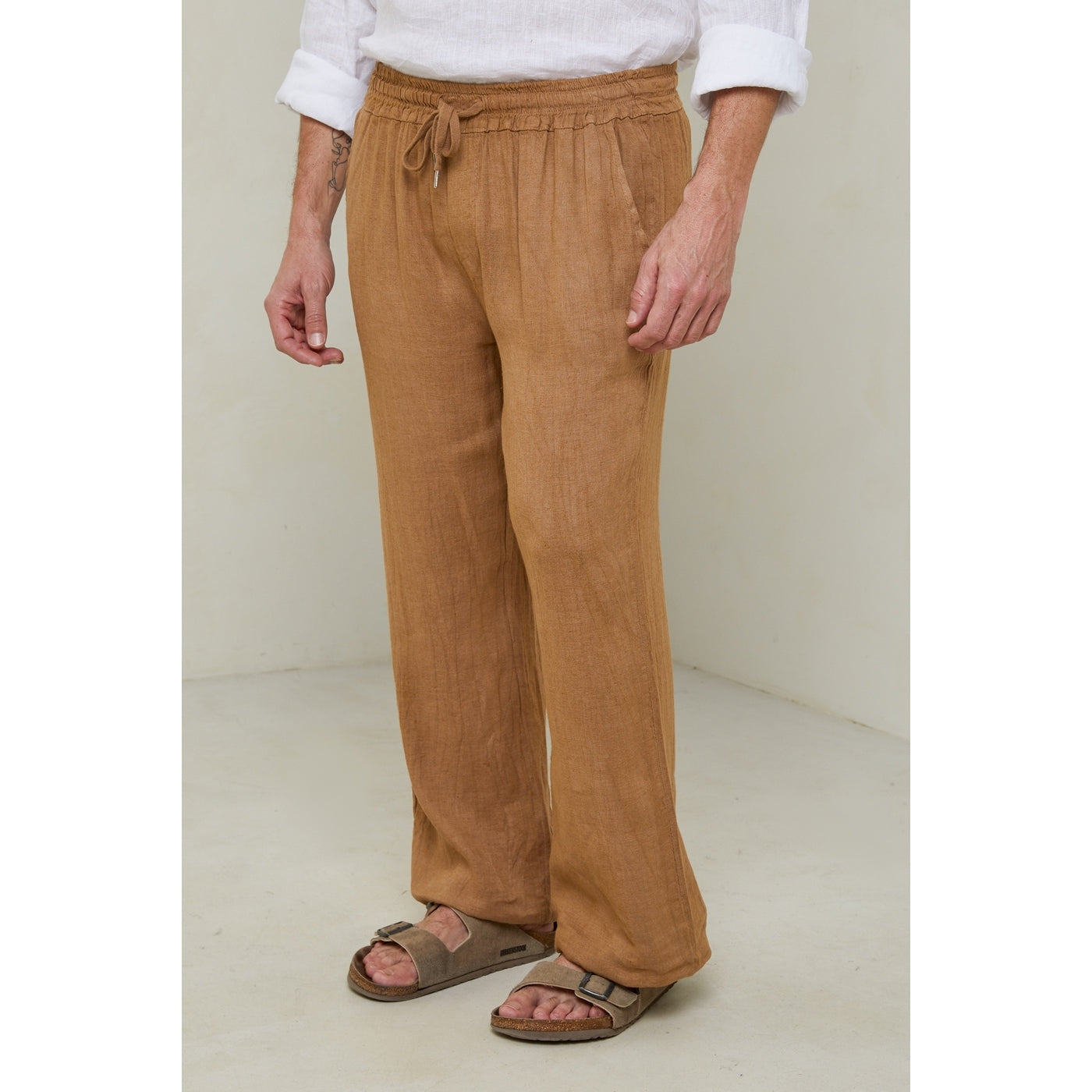 Pantalon - Camel - Homme