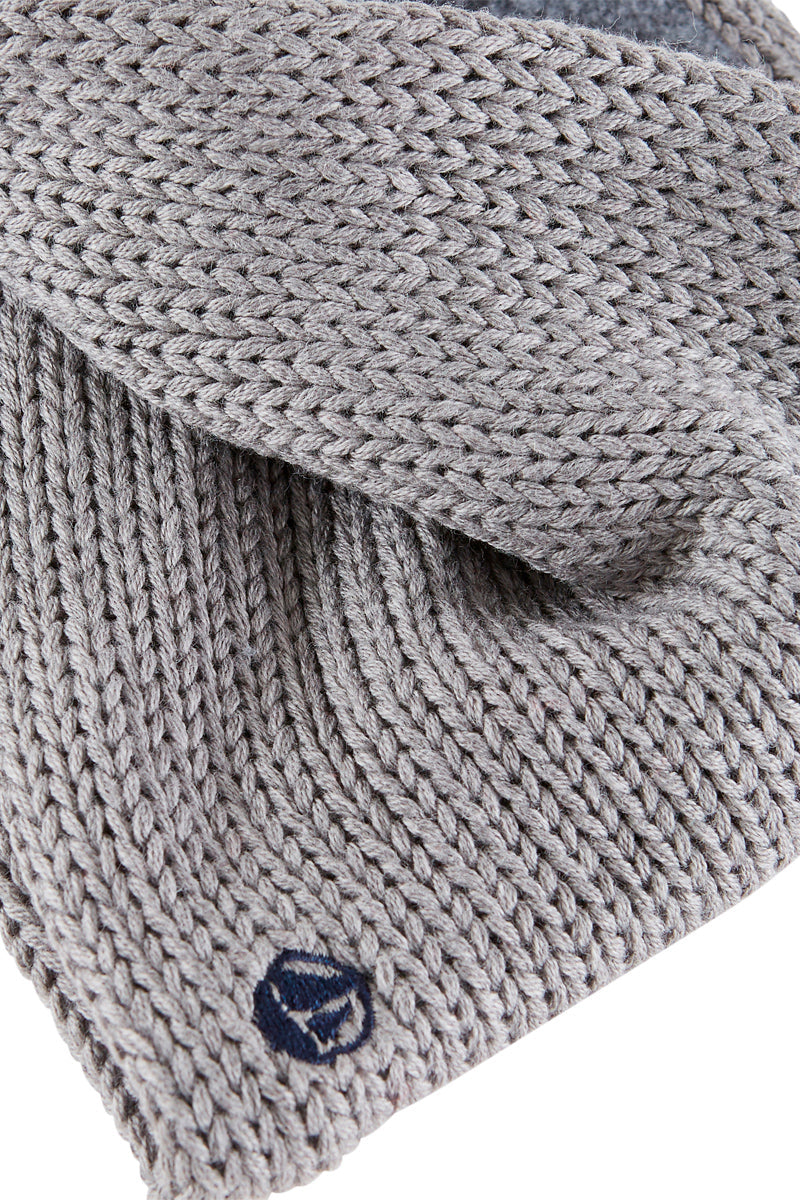 Snood - Grey - Boy Child