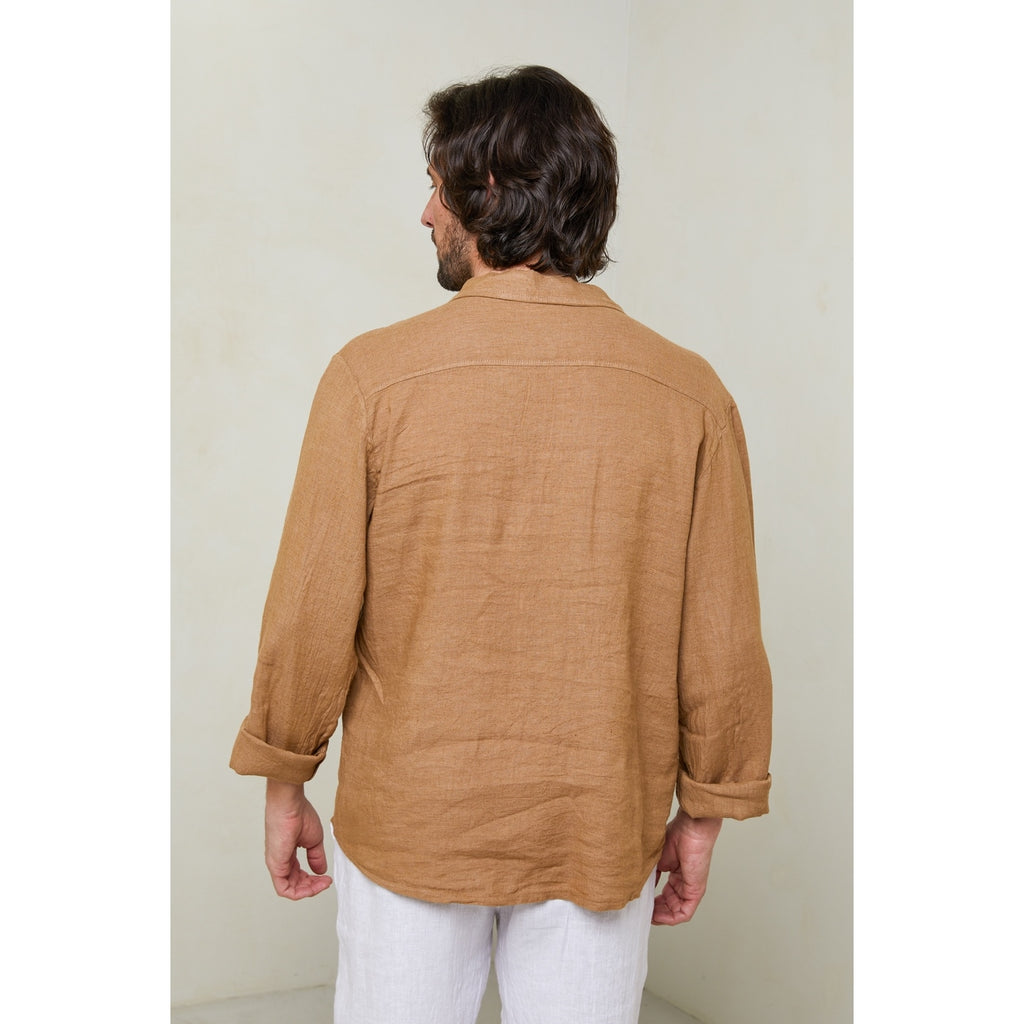 Chemise - Camel - Homme