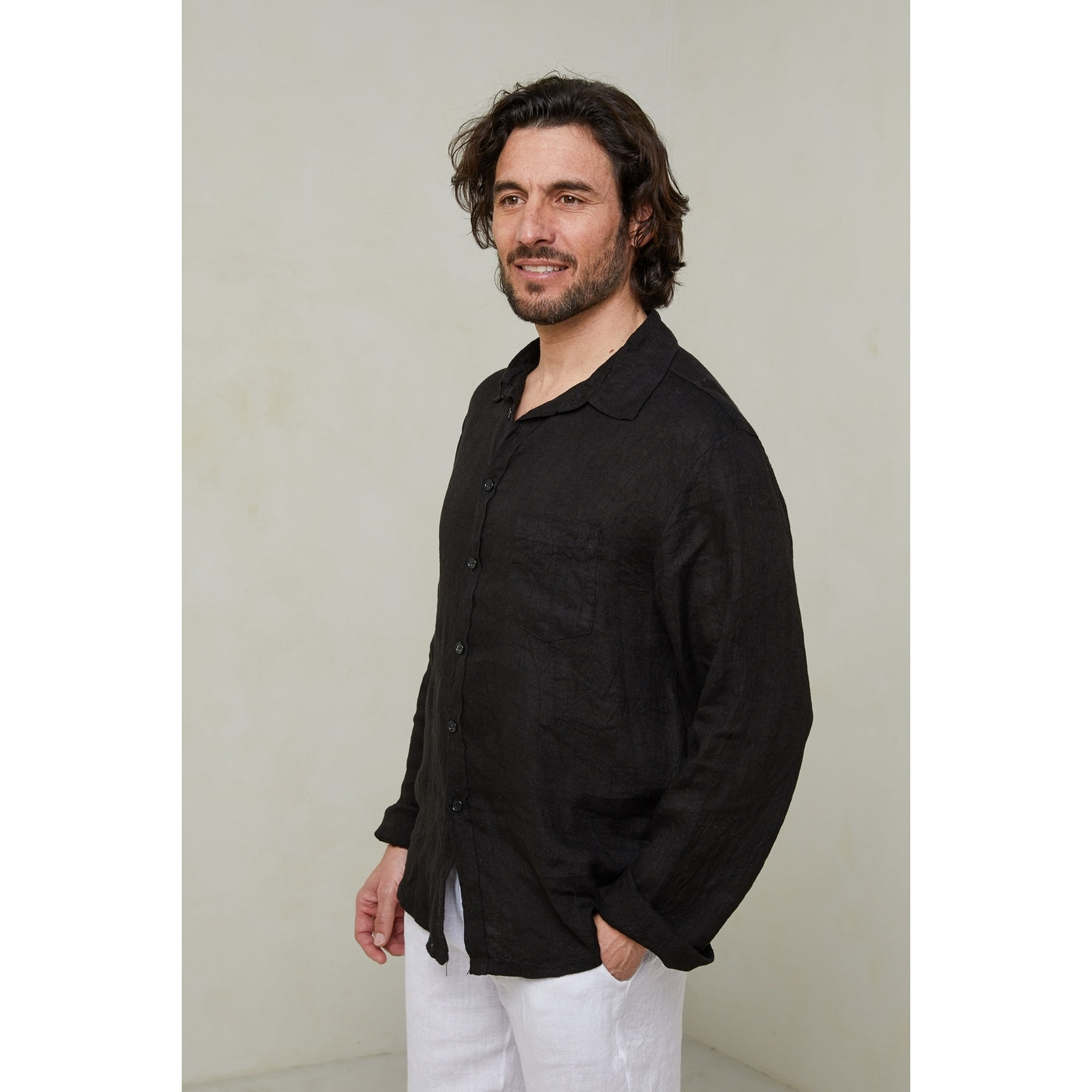 Shirt - Black - Men