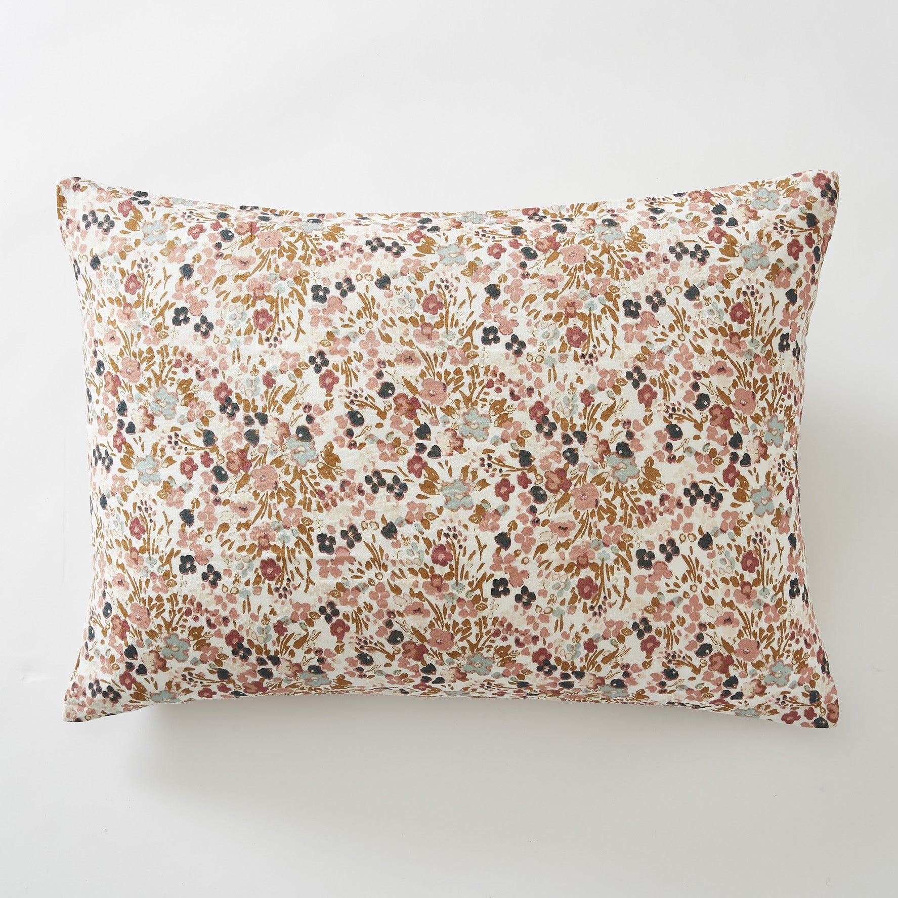 Estampado Capucine - Funda de almohada - Gasa de Algodón - Pampa