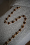 Ceinture En Pierres Dieno - Marron