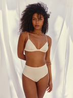 Culotte Haute Basic White