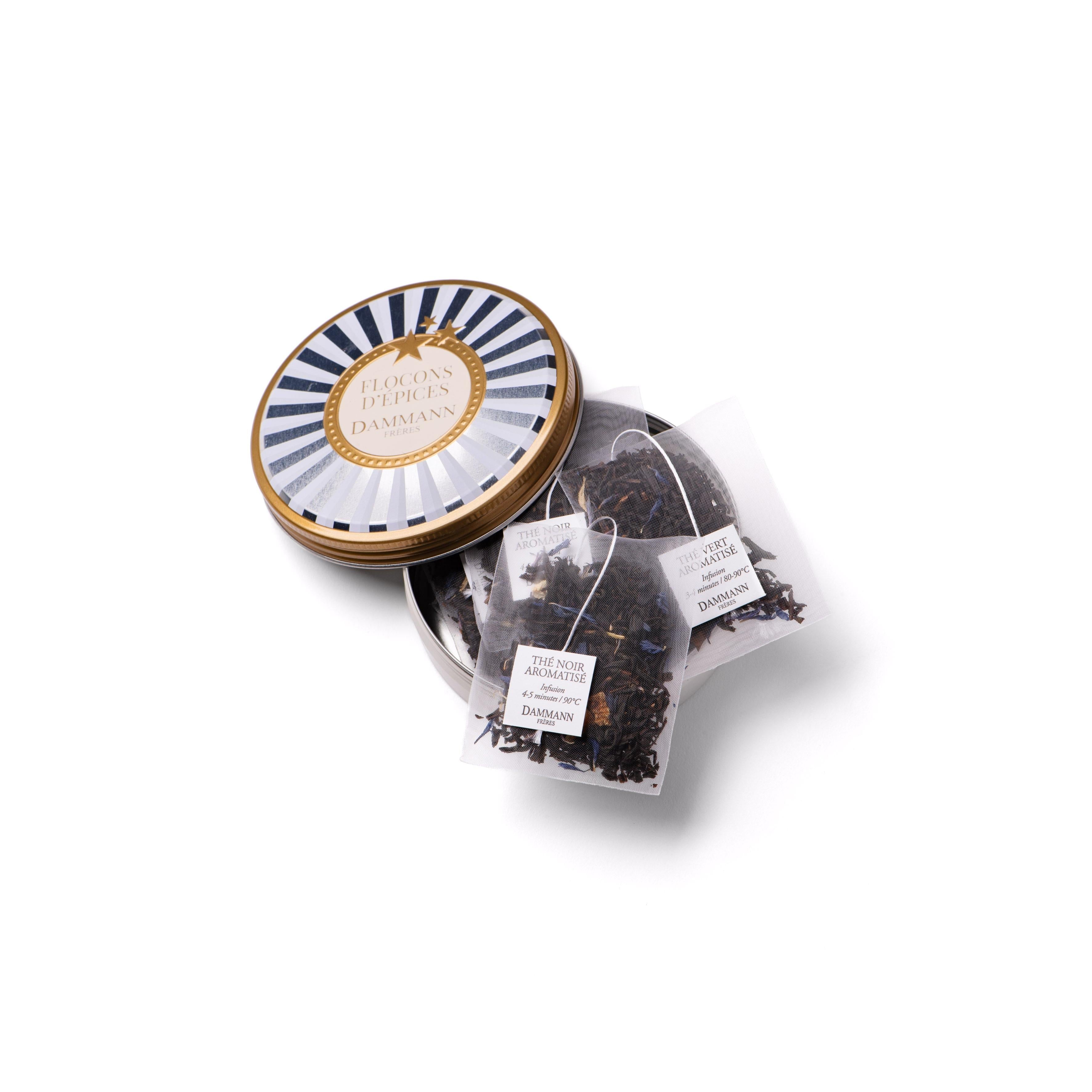 Spice Flakes Metal Tin - 6 Sachets