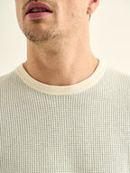 Arman Jumper - White And Atlantic - Men