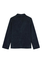 Veste En Velours - Bleu Marine - Enfant Garçon