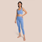 Pantalon 7/8 Sydney - Bleu Soft Bay