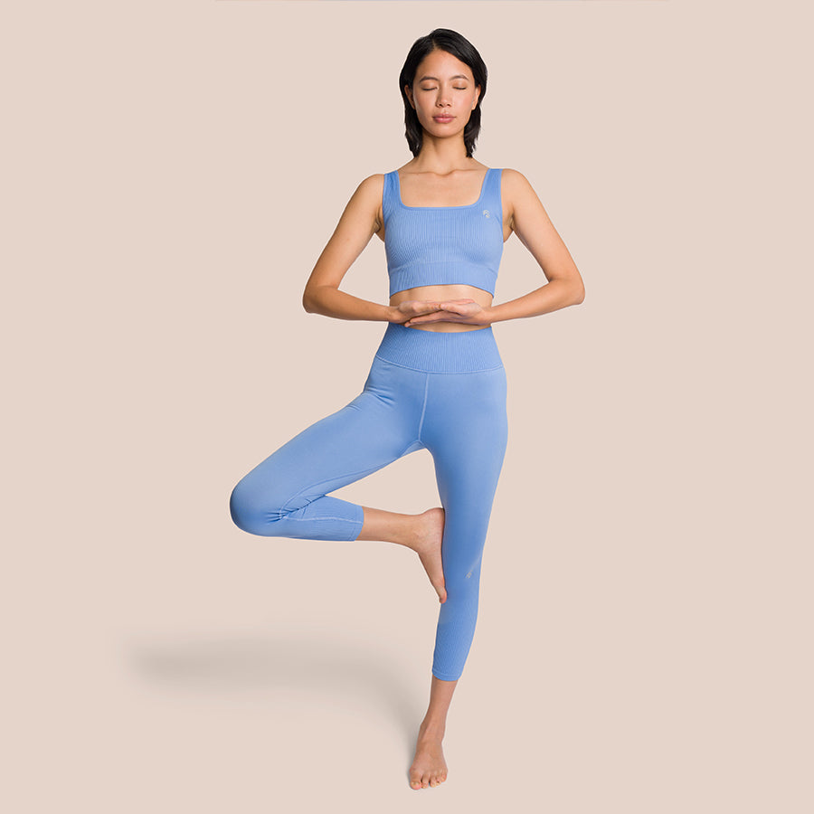 Pantalon 7/8 Sydney - Bleu Soft Bay