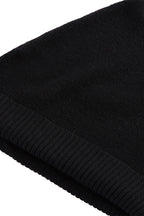 Bonnet En Laine - Noir - Femme