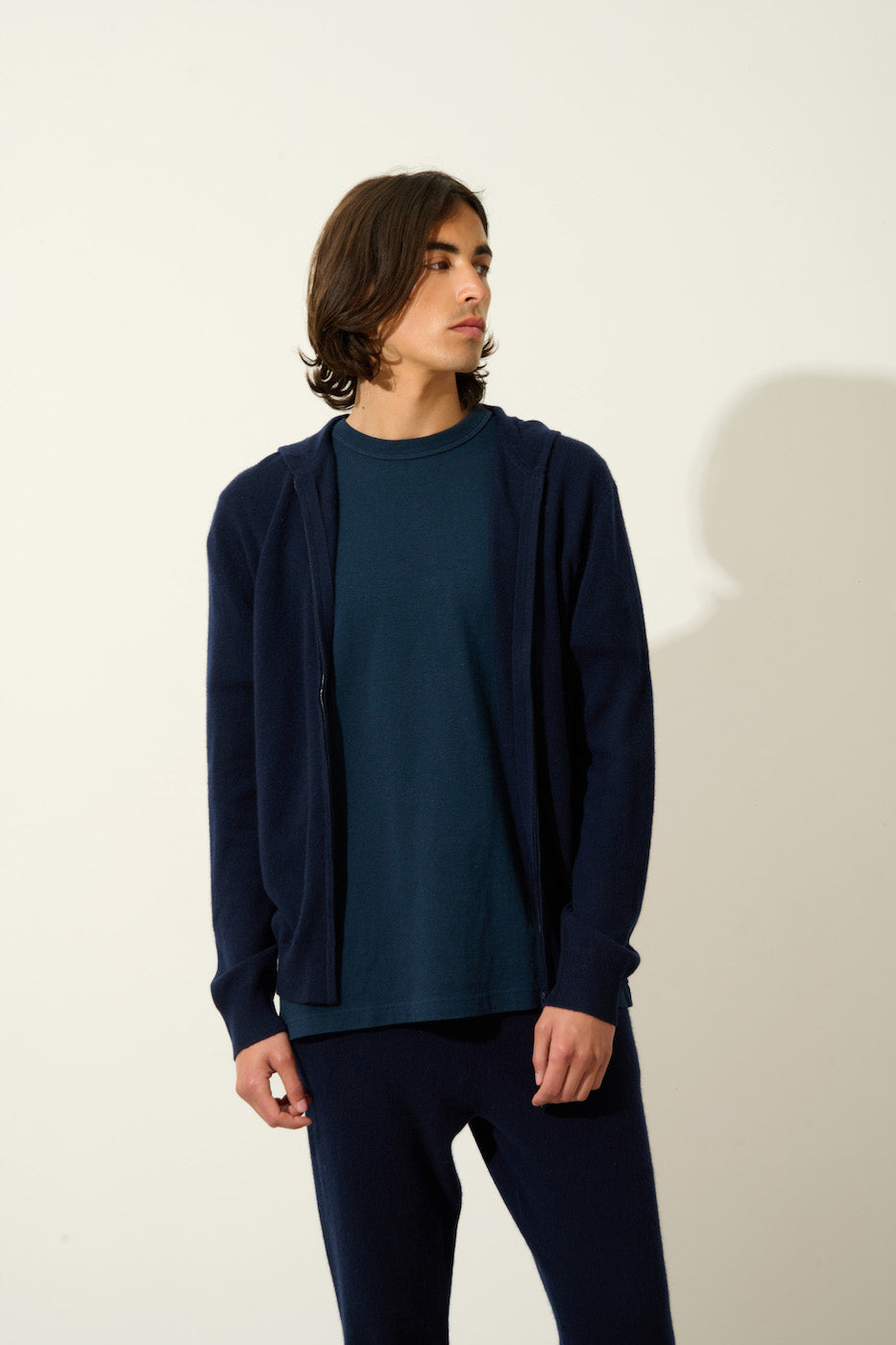 Gilet Zippé Capuche - Neurre - Navy