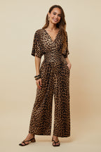 Jumpsuit - Brown