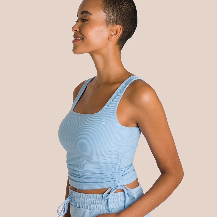 Top Cameron - Bleu Glacial