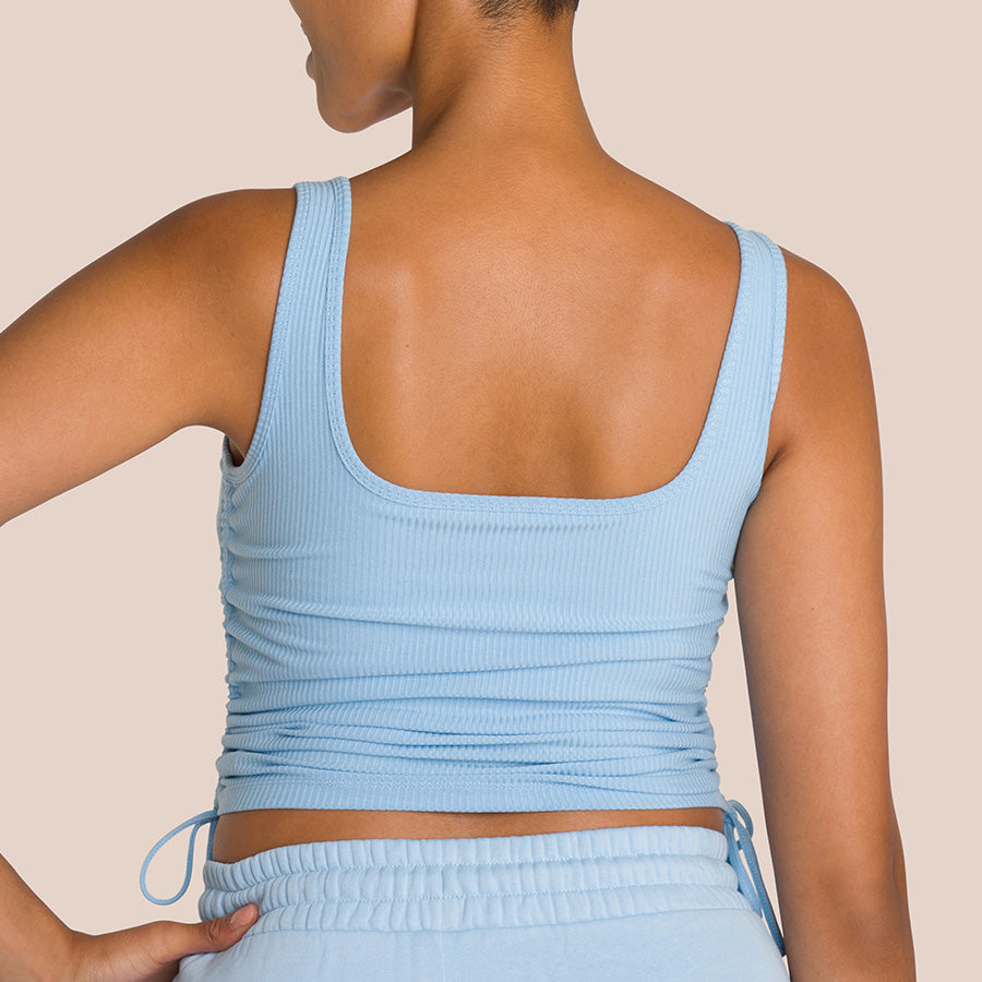Top Cameron - Bleu Glacial