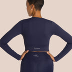 Top Nami Manches Longues - Bleu Lune