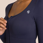 Top Nami Manches Longues - Bleu Lune