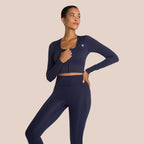 Top Nami Manches Longues - Bleu Lune