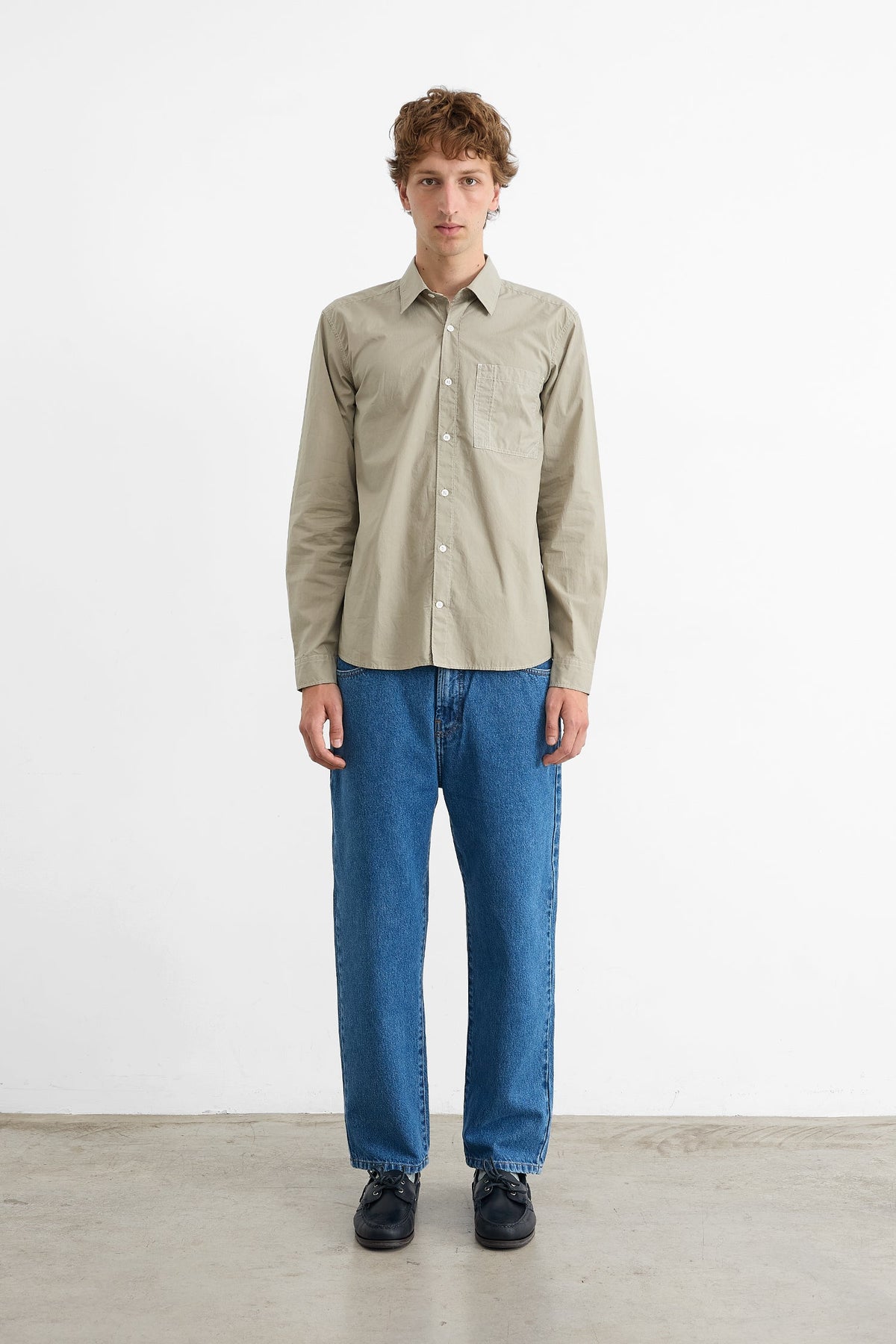 Glasgow Plain Taupe Shirt