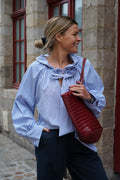Blouse Madeleine Rayure Marine/Blanc