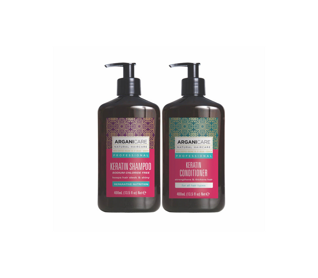 Duo Kératine Shampooing + Après-shampooing
