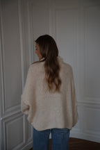 Jersey Suelto Liliane - Crema