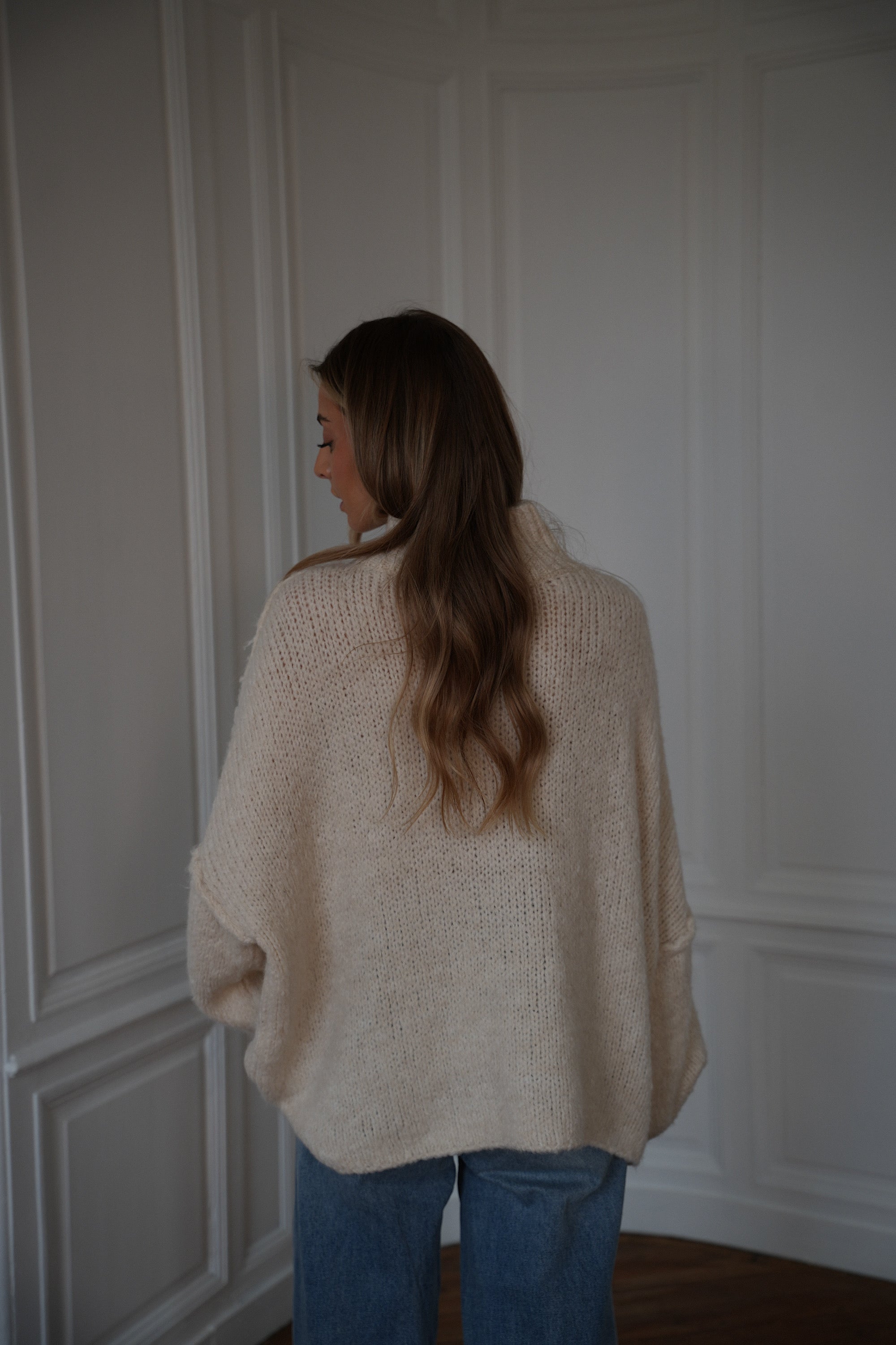 Jersey Suelto Liliane - Crema