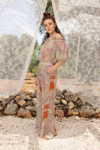 Los pantalones Andrea con flores
