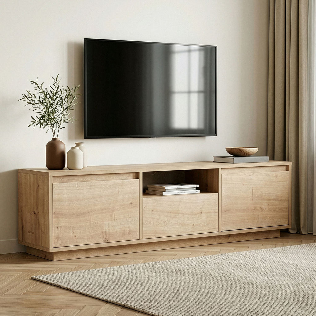 Sentinel TV Units - Sapphire Oak