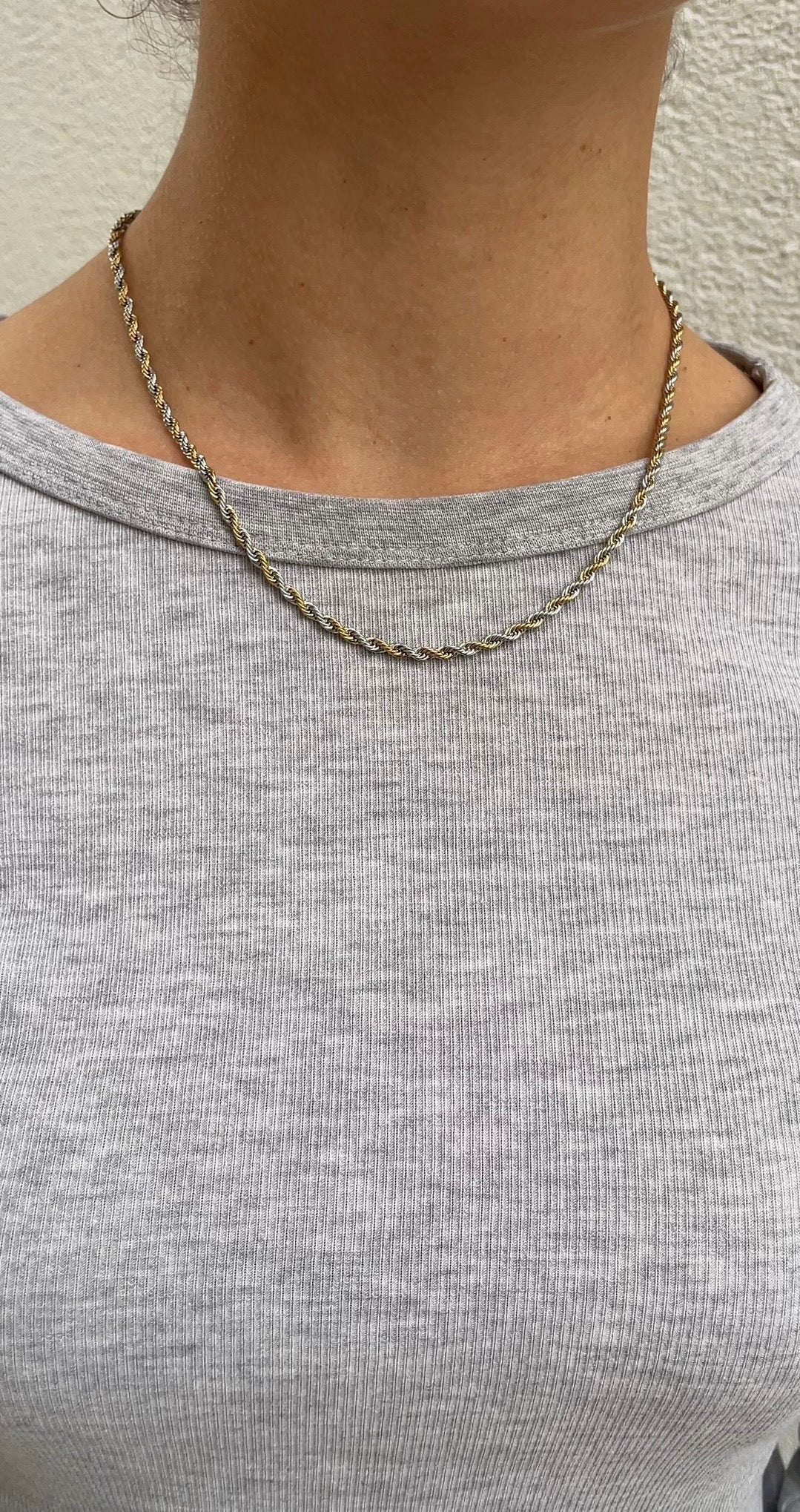 Thin Braided-halsband