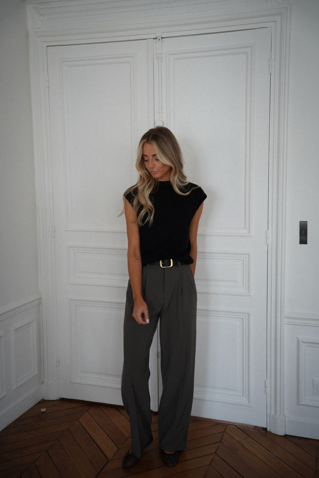 Pantalon Droit Gloria - Kaki
