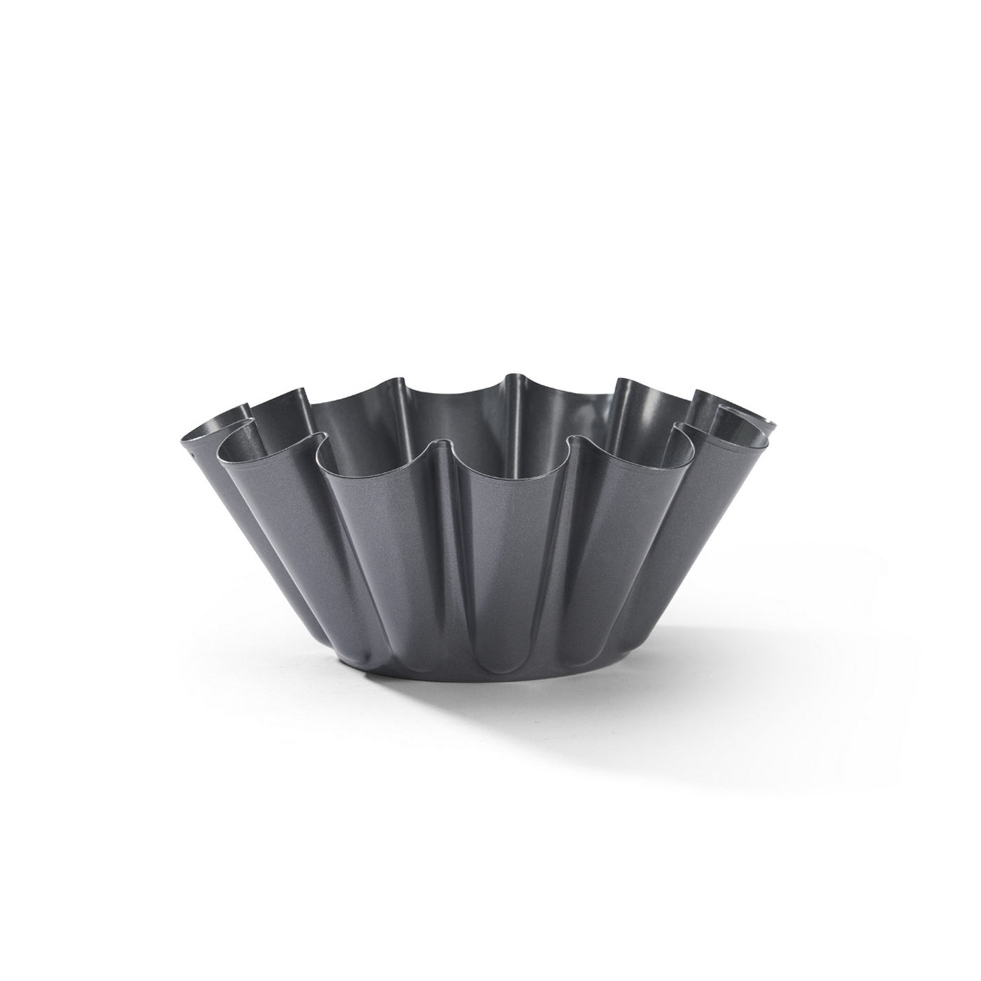 Stampo Per Brioche A 12 Scanalature In Acciaio Antiaderente - Ø 22 Cm