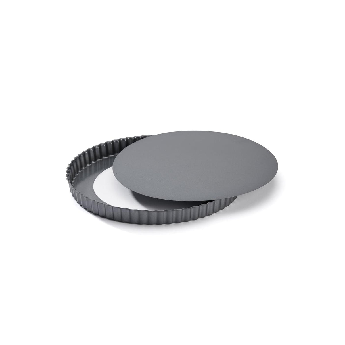 Non-Stick Steel Round Tart Tin with Removable Base - Ø 28 cm