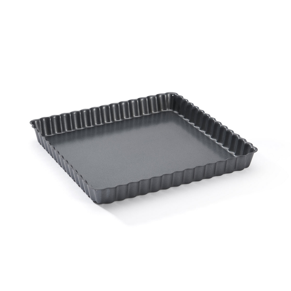 Moule À Tarte Carré À Fond Amovible En Acier Antiadhésif