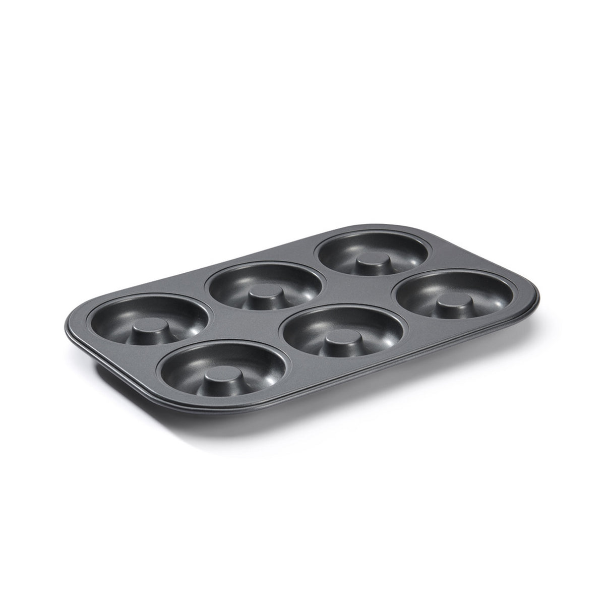 6 Mini Savarin Tin in Non-Stick Steel - Ø 8 cm