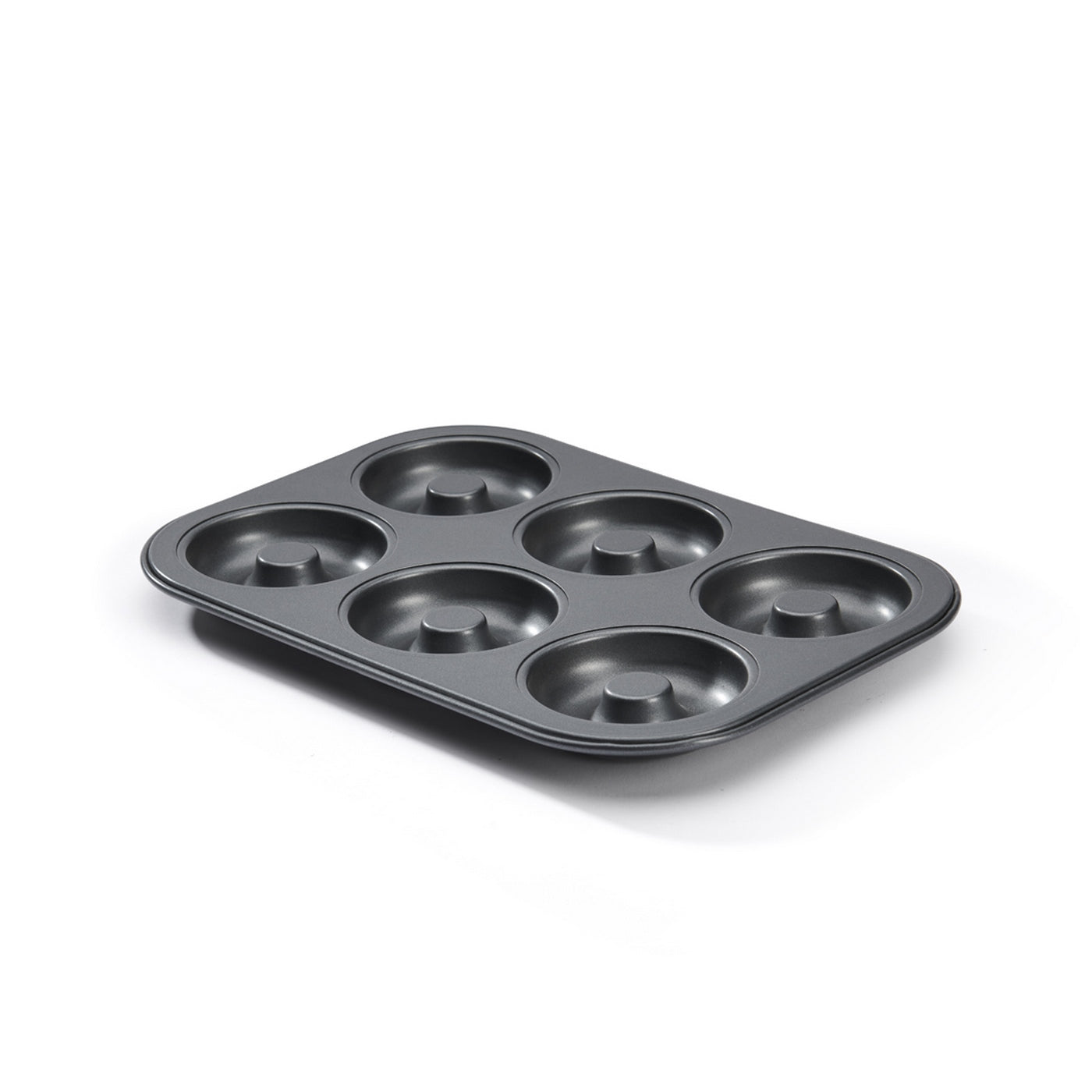 6 Mini Savarin Tin in Non-Stick Steel - Ø 8 cm