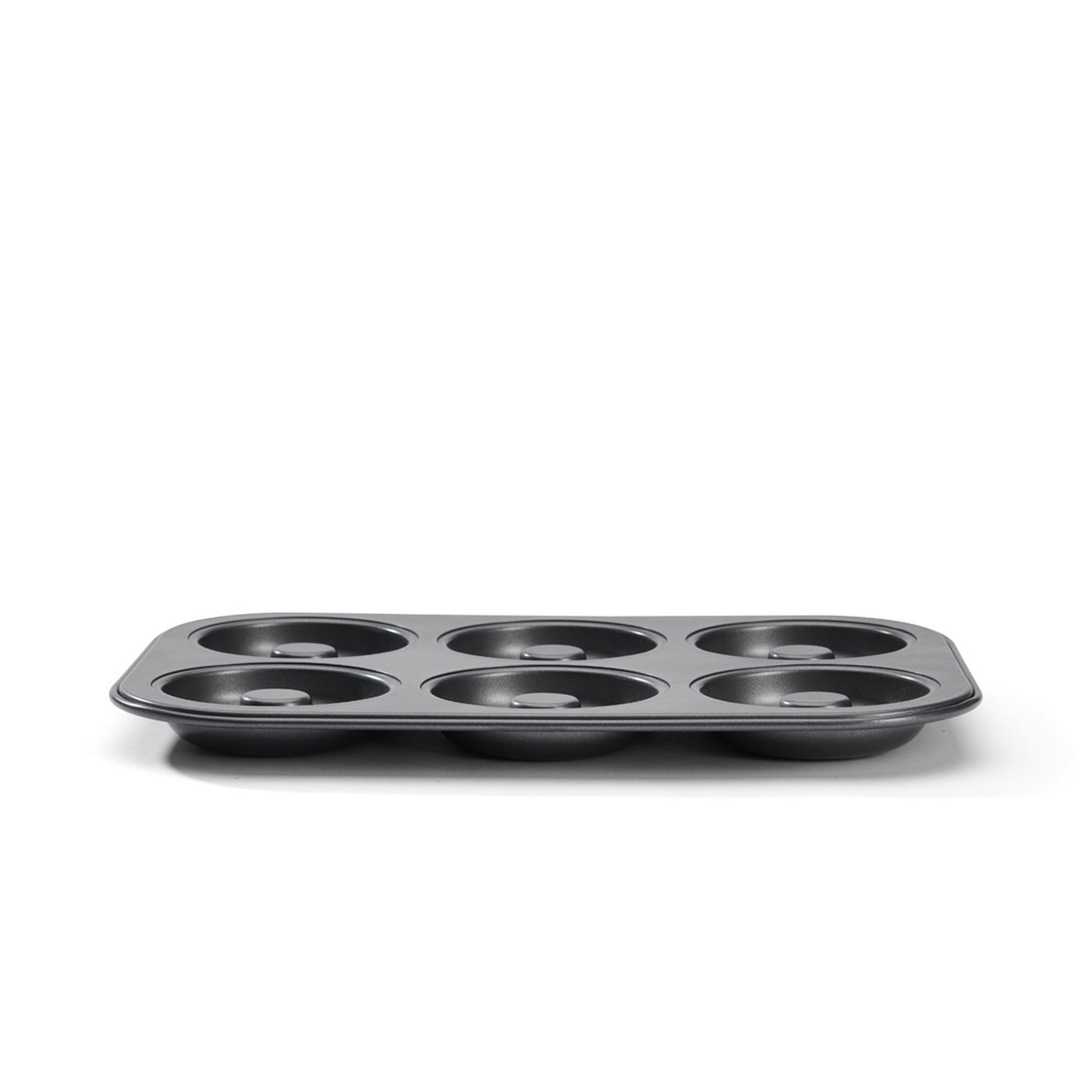 6 Mini Savarin Tin in Non-Stick Steel - Ø 8 cm