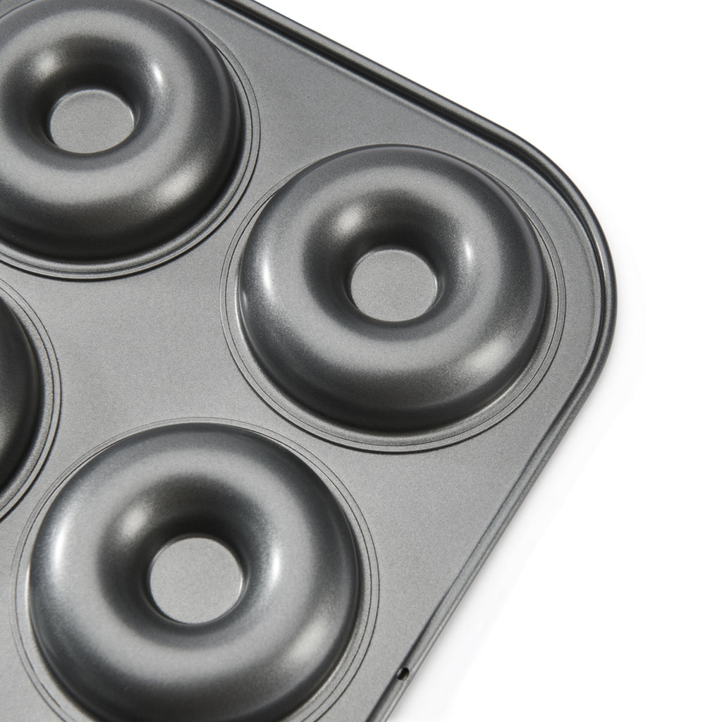 6 Mini Savarin Tin in Non-Stick Steel - Ø 8 cm