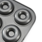 6 Mini Savarin Tin in Non-Stick Steel - Ø 8 cm
