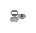 Removable Sponge Cake and Savarin Tin with 2 Bases in Non-stick Steel - Ø 26 cm