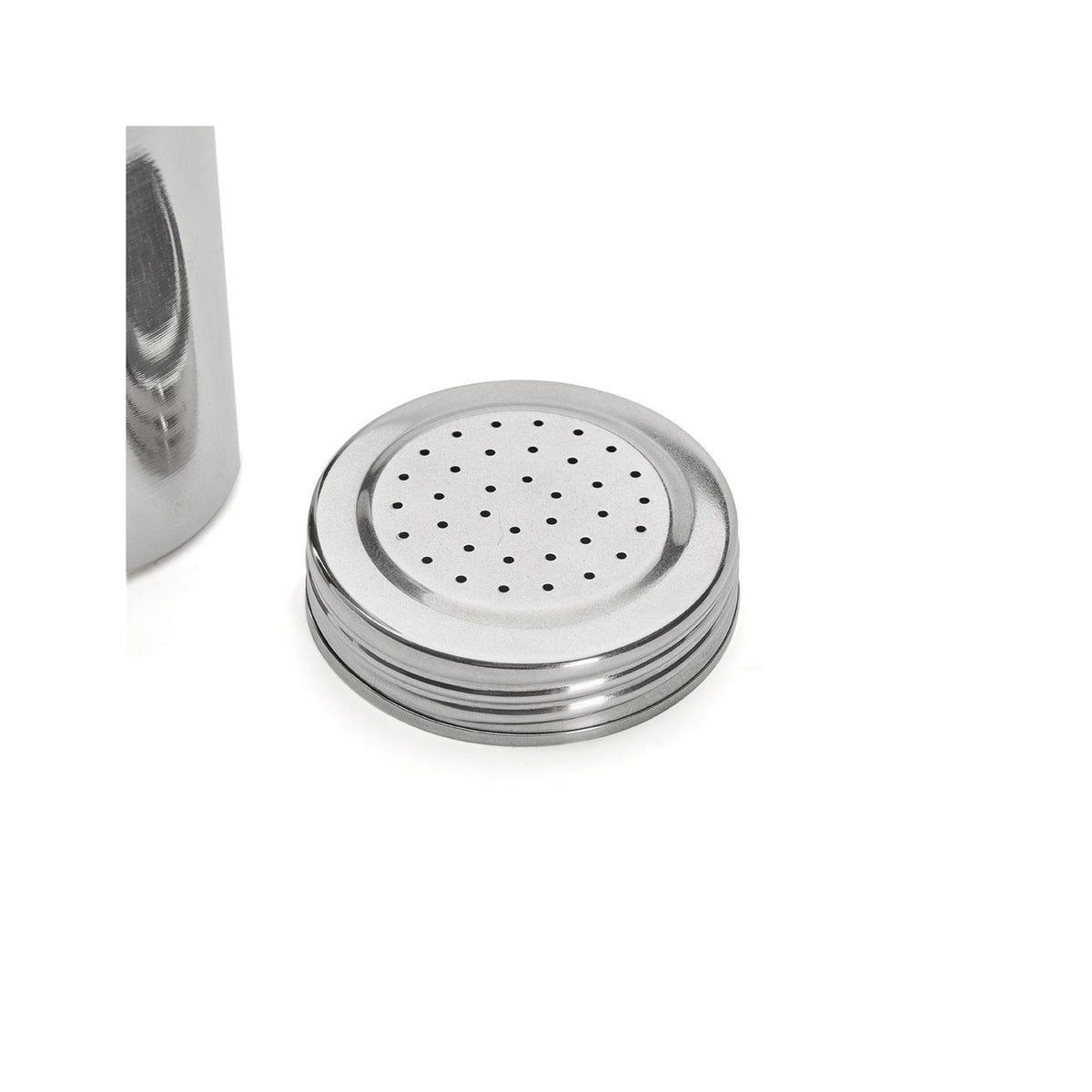 Espolvoreador En Acero Inoxidable - Alt. 10 cm - Agujeros Ø 1,5 mm