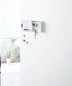 Magnetic Key Box - Tower - White