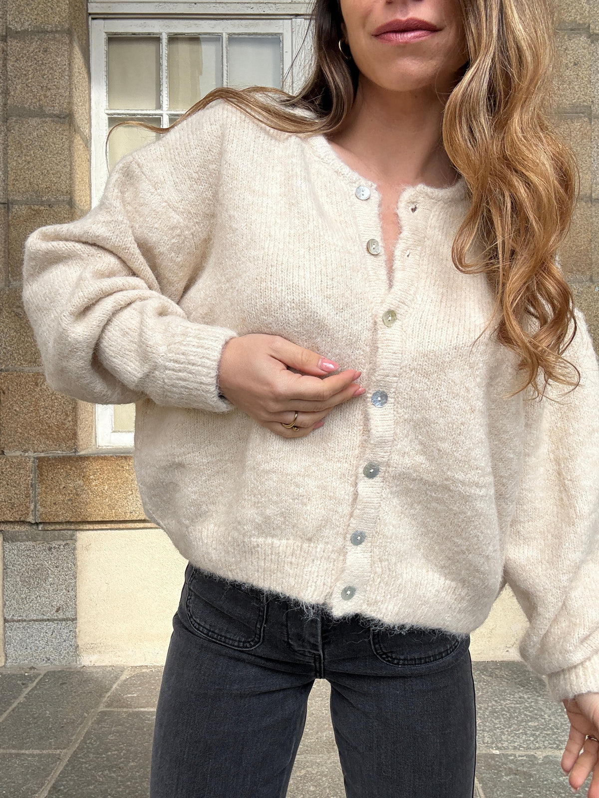 Cardigan Charlie beige