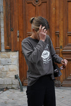 T-Shirt Simon Inscription Anthracite