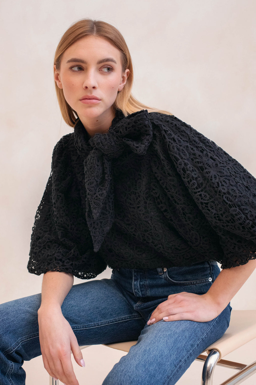 Vaqueros Le Daisy - Denim azul oscuro