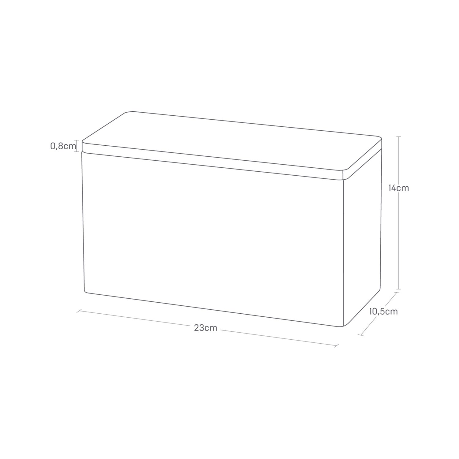 Caja de Almacenamiento - Rin - Blanco